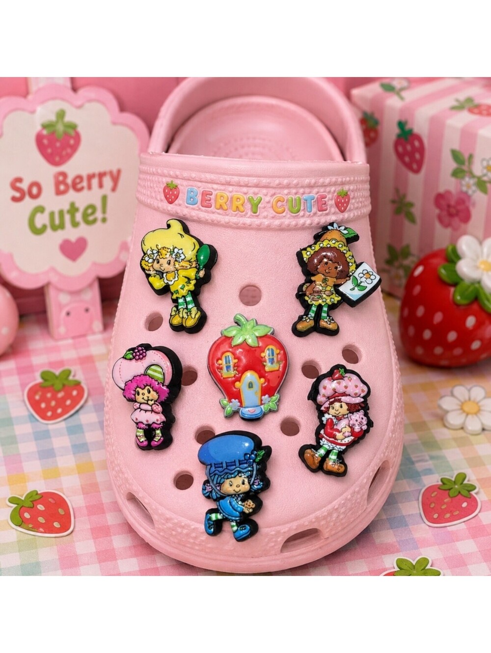 Strawberry Shortcake & Friends Croc Jibbitz Shoe Charms New